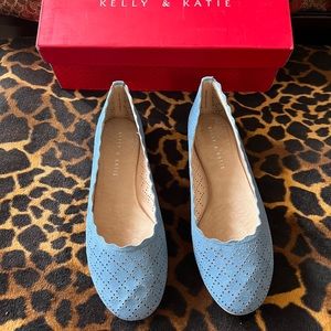 Kelly & Katie blue shoes